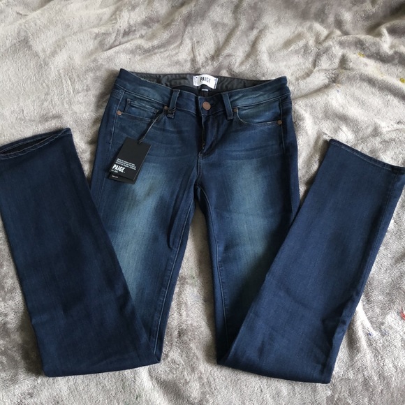 PAIGE Women’s Straight Leg Jeans - Picture 2 of 8